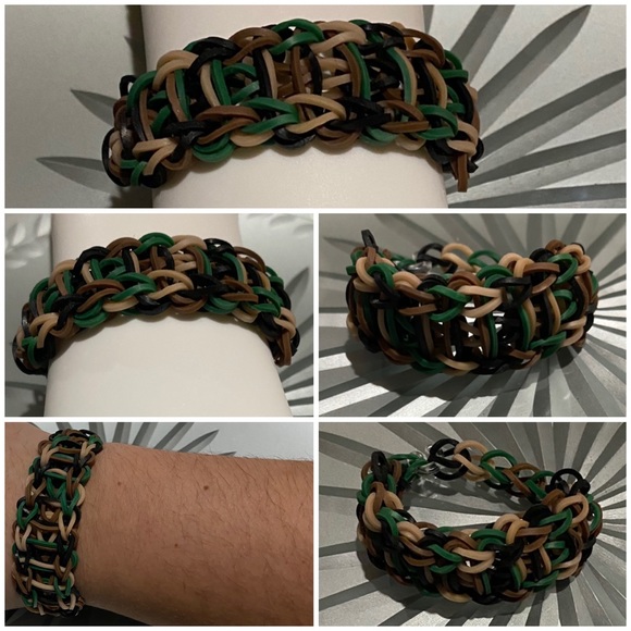 Flamepixie_ Other - [💙🆓]  3/10$ 🛍 Handmade Rainbow Loom bracelet 🌈💖